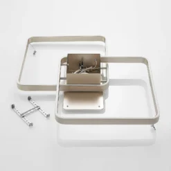 Kadira 80 Lámpara De Techo Nickel - Lucande -Mejor Iluminación Tienda 4251911710533 9922004 6