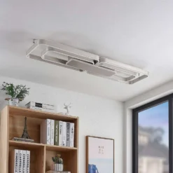 Kadira 120 Lámpara De Techo Nickel - Lucande -Mejor Iluminación Tienda 42519117107793