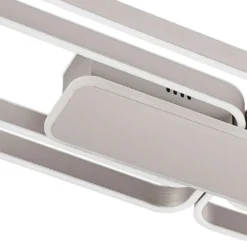 Kadira 120 Lámpara De Techo Nickel - Lucande -Mejor Iluminación Tienda 42519117107796