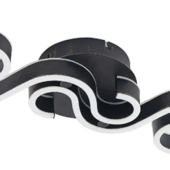 Admira Lámpara De Techo L51,7 Black/Gold - Lucande -Mejor Iluminación Tienda 42519117109086