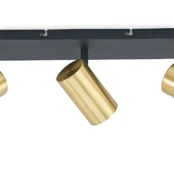 Raisan 3 Square Lámpara De Techo Black/Brass - Lindby 11 Raisan 3 Square Lámpara De Techo Black/Brass - Lindby -Mejor Iluminación Tienda 42519117117526