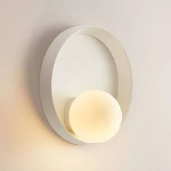 Andelina Aplique De Pared White/Opal - Lucande -Mejor Iluminación Tienda 42519117120945