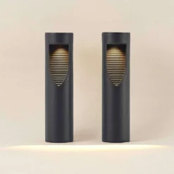 Ashton Lámpara Solar Black - Lindby -Mejor Iluminación Tienda 42519117132515