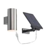 Maurun Solar Aplique De Pared Silver - Lindby