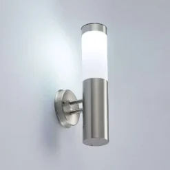 Sirita Solar Aplique De Pared Silver - Lindby -Mejor Iluminación Tienda 42519117135965