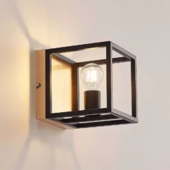 Miravi Aplique De Pared Gold/Black - Lindby -Mejor Iluminación Tienda 42519117139544