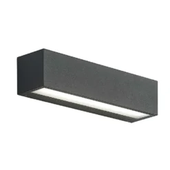 Lengo Down Aplique Exterior L25 Graphite - Arcchio