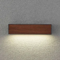 Lengo Down Aplique Exterior L25 Wood - Arcchio -Mejor Iluminación Tienda 42519117140985