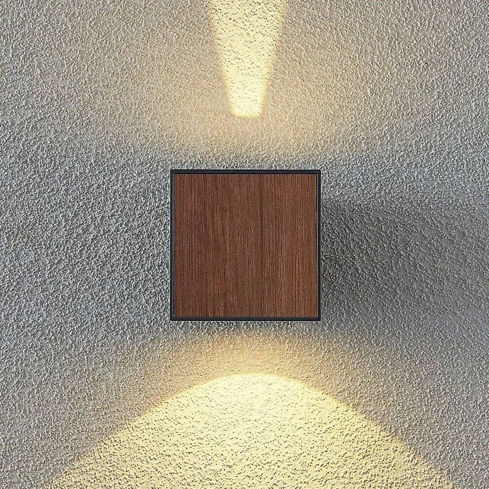 Cimala Aplique Exterior H11,5 Wood - Lucande 5 Cimala Aplique Exterior H11,5 Wood - Lucande - Imagen 5