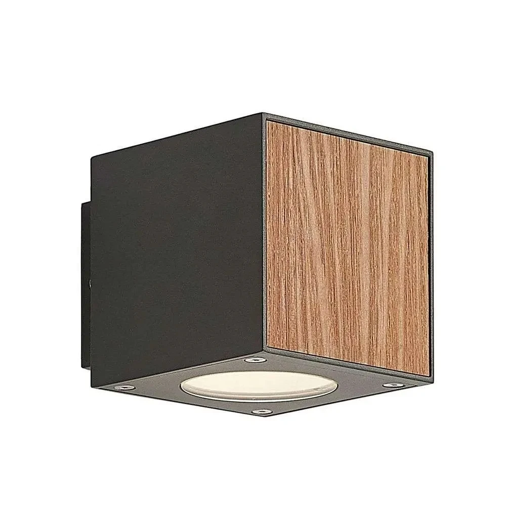 Cimala Aplique Exterior H11,5 Wood - Lucande 1 Cimala Aplique Exterior H11,5 Wood - Lucande