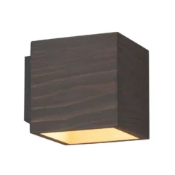 Green Aplique De Pared Wood/Black - Envostar -Mejor Iluminación Tienda 42519117269165
