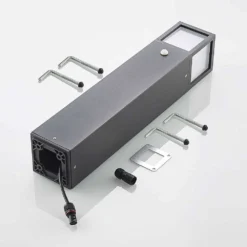 Dewari Lámpara Exterior/Jardín W/Sensor - Lucande -Mejor Iluminación Tienda 42519117304017