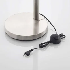 Abiram Lámpara De Pie Grey/Black/White - Lindby -Mejor Iluminación Tienda 42519117327647