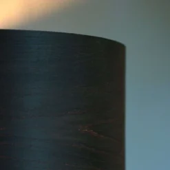 Veneer Bordlampe Ø20,5 Smoked Oak - Envostar -Mejor Iluminación Tienda 42519117331503