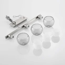 Kaiya 3 Lámpara Colgante L14 Nickel - Lucande -Mejor Iluminación Tienda 4251911738087 6