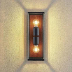 Elwin 2 Aplique Exterior - Lucande -Mejor Iluminación Tienda 42519117444396