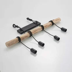 Ferris 4 Lámpara Colgante Wood/Black - Lindby -Mejor Iluminación Tienda 4251911744507 7