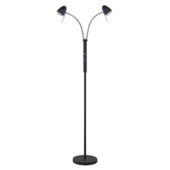 Shreena 2 Lámpara De Pie Black - Lindby