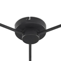 Niobano 3 Lámpara De Techo Black - Lindby -Mejor Iluminación Tienda 4251911748727 6