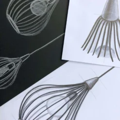 Drops Lámpara Colgante Ø30 Black/Dark Wood - Halo Design -Mejor Iluminación Tienda 5703638990914 10