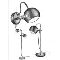 D.C Lámpara De Pie 2L Ø18 Black/Oak - Halo Design 7 D.C Lámpara De Pie 2L Ø18 Black/Oak - Halo Design -Mejor Iluminación Tienda 5705639734269 10