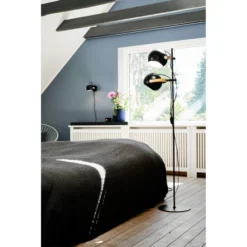 D.C Lámpara De Pie 2L Ø18 Black/Oak - Halo Design 6 D.C Lámpara De Pie 2L Ø18 Black/Oak - Halo Design -Mejor Iluminación Tienda 5705639734269 3