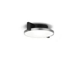 Inlay Round C1 Lámpara De Techo Matt Black/Satin Silver - Light-Point -Mejor Iluminación Tienda 5711389001070 3