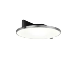Inlay Round C2 Lámpara De Techo Matt Black/Satin Silver - Light-Point -Mejor Iluminación Tienda 5711389001094 3