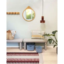 Ripple Lámpara Colgante Ø20 Brown - Hübsch -Mejor Iluminación Tienda 57127721114373