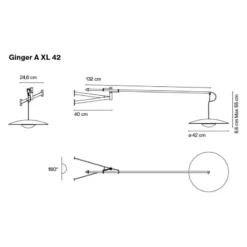 Ginger A Aplique De Pared XL Wengé - Marset -Mejor Iluminación Tienda 571280210096720ginger20a20vc3a6glampe20xl20wenge20 20marset 3