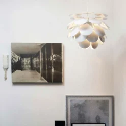 Discoco Lámpara Colgante Ø68 Blanco - Marset -Mejor Iluminación Tienda 5712802101124 Discoco Pendel 68 Hvid 4