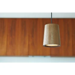 Solid Lámpara Colgante Cono Nogal - Terence Woodgate -Mejor Iluminación Tienda 5712802216934 Solid Pendant Cone alnut 3