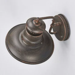 Eddie Aplique De Pared Exterior Rust - Lindby -Mejor Iluminación Tienda 62911057042815