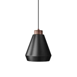 Edge Lámpara Colgante Medium Black - Herstal