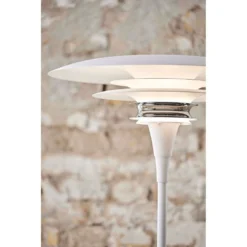 Diablo Lámpara De Pie Ø500 Blanco Mate - Belid -Mejor Iluminación Tienda 7391534262303 diablo gulvlampe oe500 mat hvid belid3