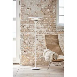 Diablo Lámpara De Pie Ø500 Blanco Mate - Belid -Mejor Iluminación Tienda 7391534262303 diablo gulvlampe oe500 mat hvid belid5