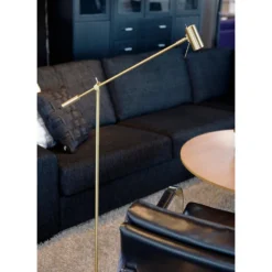 Cato Lámpara De Pie Latón Lustroso H1000 Regulable - Belid -Mejor Iluminación Tienda 739153427504420cato20gulvlampe20blank20messing20dc3a6mpbar20h100043020 20belid 4