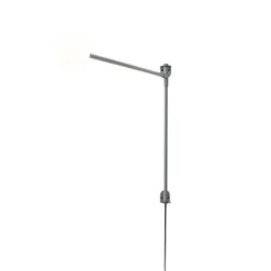 Mini Potence Pivotante 2700K Aplique De Pared Grey - Nemo Lighting