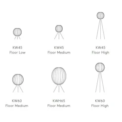 Knit-Wit 45 Round Lámpara De Pie Short - Made By Hand -Mejor Iluminación Tienda 8200900090889 knit wit 45 round gulvlampe lav made by hand6