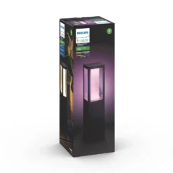 Impress Hue 24V Baliza Exterior Low White/Color Amb. - Philips Hue -Mejor Iluminación Tienda 8718696170526 impress hue 24v udendoers pullert low philips hue4