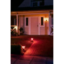 Econic Lámpara Jardín Exterior Low White/Color Amb. - Philips Hue -Mejor Iluminación Tienda 8718696170595 econic hue bedlampe low philips hue4