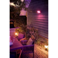 Econic Lámpara Jardín Exterior Low White/Color Amb. - Philips Hue -Mejor Iluminación Tienda 8718696170595 econic hue bedlampe low philips hue6